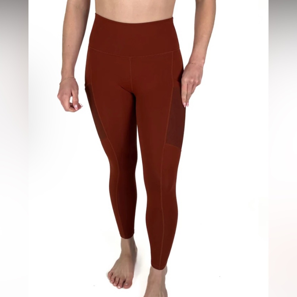 Fabletics copper power hold leggings